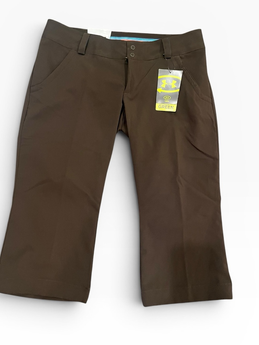 Under Armour Dark Brown Cropped Athletic Pants